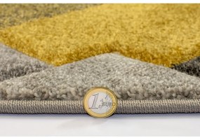 Covor galben/gri 160x230 cm Nimbus – Flair Rugs
