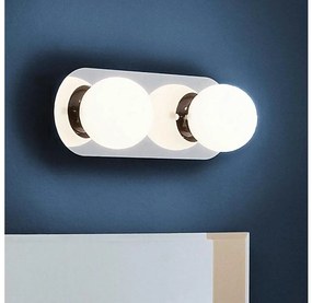 Corp de iluminat LED pentru baie Eglo 94627 MOSIANO 2xLED/3,3W/230V IP44