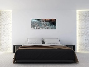 Tablou - Pajiște înghețată (120x50 cm)