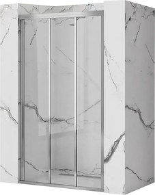 Usa de nisa culisanta Rea Alex 80 cm sticla 4 mm crom