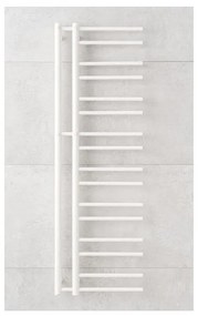 P.M.H. T2W - Radiator de baie tip scară THEIA, 352W, 154 cm, montaj pe partea dreaptă, alb