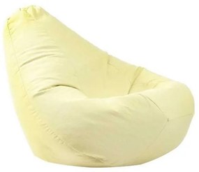 Fotoliu puf copii, Nirvana Light Pufrelax, Material Textil - Lemon