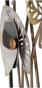 Decorațiune metalică de perete Mauro Ferretti Gloth, 31,2 x 90 cm