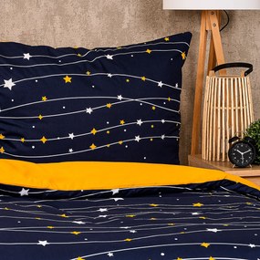 Lenjerie de pat din bumbac 4Home Night sky, 220 x 200 cm, 2 buc. 70 x 90 cm