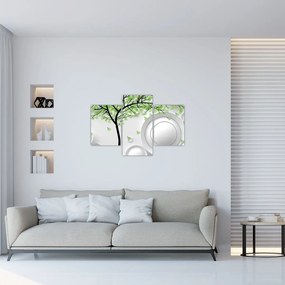 Tablou abstracție artistică (90x60 cm)