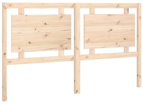 Tablie de pat, 165,5x4x100 cm, lemn masiv de pin Maro, 165.5 x 4 x 100 cm, 1