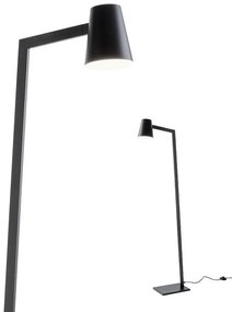 Redo 01-1557 - Lampă de podea MINGO 1xE27/42W/230V neagră