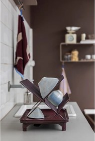Scurgător de vase burgundy cu două nivele 42x29 cm Dry-It – Mette Ditmer Denmark