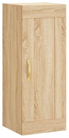 835021 vidaXL Dulap de perete, stejar sonoma, 34,5x34x90 cm, lemn prelucrat