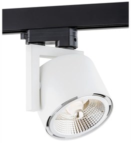 Spot pe sina ALTO alb / Accesoriu pentru sinele trifazate ARGON T-RACK