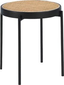 Masuta auxiliara rotunda design modern Rattan