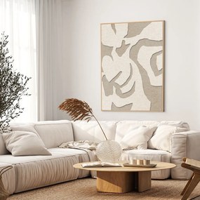 Tablou cu ramă/acustic 3D 90x120 cm Soft Embrace 1 – Malerifabrikken