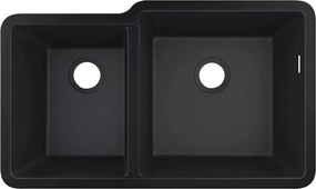 Chiuveta compozit negru grafit Hansgrohe S51 SilicaTec 82x48.5 cm