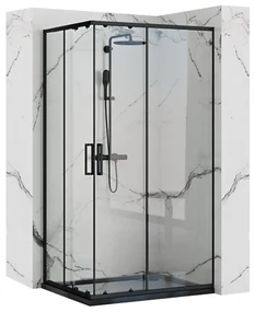 Cabina dus Punto negru - 80x100 cm