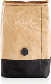 Geanta de transport reutilizabila Lekue On The Go 1010234, 4 litri, Tyvek, Maro/Negru