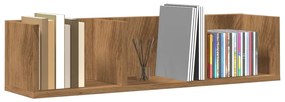 vidaXL Raft perete CD-uri stejar artizanal 75x18x18 cm lemn prelucrat