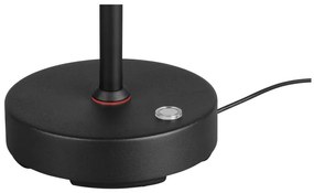 Veioză neagră LED (înălțime 45 cm) Moreno – Trio