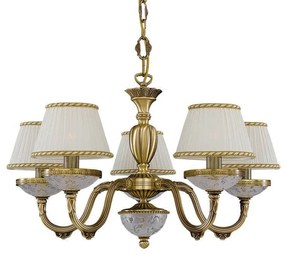 Candelabru din alama 5 brate design italian 6402