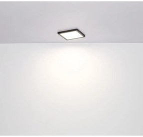 Plafoniera LED design modern LASSE alb 21,7x21,7cm