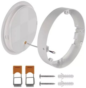 Plafonieră LED/24W/230V d. 22 cm albă