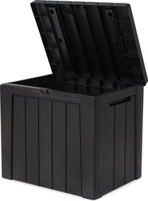 Cutie de depozitare pentru grădină gri închis din plastic Urban – Keter