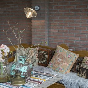 Lampă de perete exterioară inteligentă din zinc IP44 cu Wi-Fi A60 - Munich