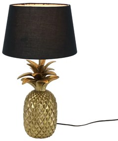 Lampa de masa ananas auriu 30x55 cm