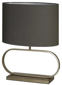Veioza/Lampa de masa decorativa Sleek bronz/gri