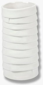 Vază albă din porțelan Ribbon – Mette Ditmer Denmark