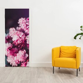 Fototapet pentru ușă - Flori de copac (95x205cm)