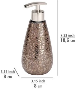 WENKO 69109800 - Set pentru baie MARRAKESH 12,5 x 41 cm, maro