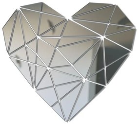 Oglindă de perete în formă de inimă