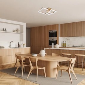 Plafonieră LED Rabalux 71384 AMILIA LED/22W/230V 3000/4000/6500K auriu