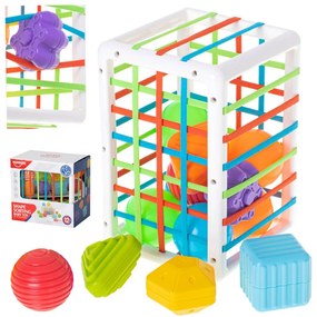 Cub flexibil de sortare a cuburilor de jucărie plug-in dreptunghiular
