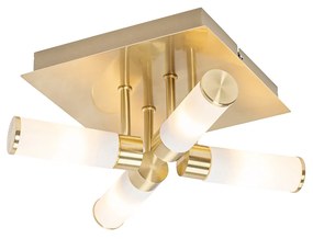 Plafoniera moderna pentru baie din alama cu 4 lumini IP44 - Bath