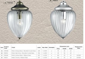 Pendul elegant stil traditional Pineapple alama antic 3991AB SRT
