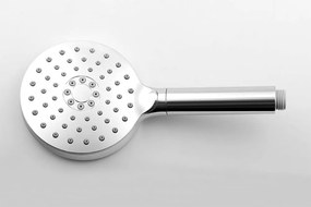 Cap de duș argintiu lucios din plastic ø 12 cm – Sapho