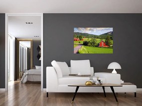 Tabloul cu țară (90x60 cm)