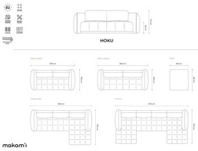 Canapea 250 cm Hoku – Makamii
