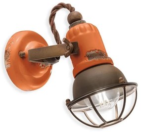 Aplica de perete design retro realizat manual din ceramica LOFT