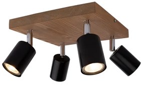 Spot de tavan Spot-Light DO2910451 MANARA 4xGU10/5W/230 pin