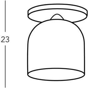 Lustră aplicată NONNA 1xE27/60W/230V stejar/alb/verde Kolarz A1352.11.G