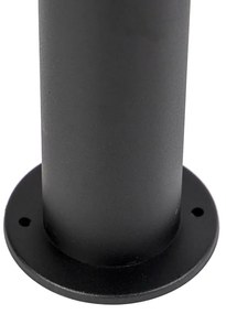 Lampă modernă de exterior neagră 100 cm IP44 cu LED - Roxy