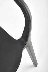 Scaun din plastic K491 negru