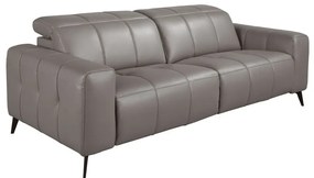 Canapea 3 locuri design italian, Functia Relax, Cowhide gri