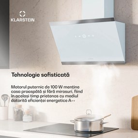 Klarstein Hota FlashLine, A++, 578 m³/h, 3 niveluri, tactilă, silențioasă