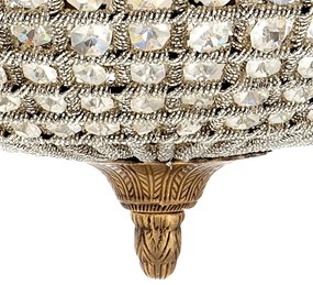 Candelabru LUX fabricat manual, diam.52cm, finisaj brass, Kasbah Oval Medium 106268 HZ