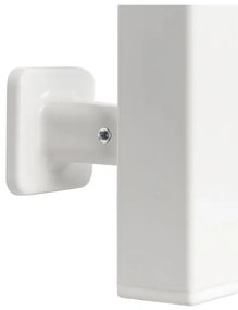 Radiator de baie tip scară AVANGARD, cu termostat, 251W/230V, 80,6 cm, IP44, alb, montaj pe dreapta