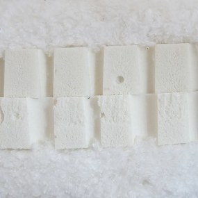 Saltea tip futon Design Double Latex, 90 x 200 cm, negru