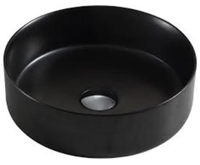 Lavoar de blat Rose Black negru mat